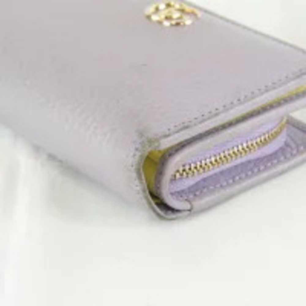 GUCCI Bi fold Wallet Leather Purple - Picture 5 of 9